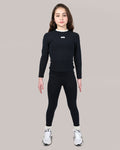 Stella Long Sleeve Top - Navy Blue