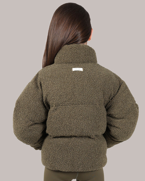 Estelle Coat - Green Olive