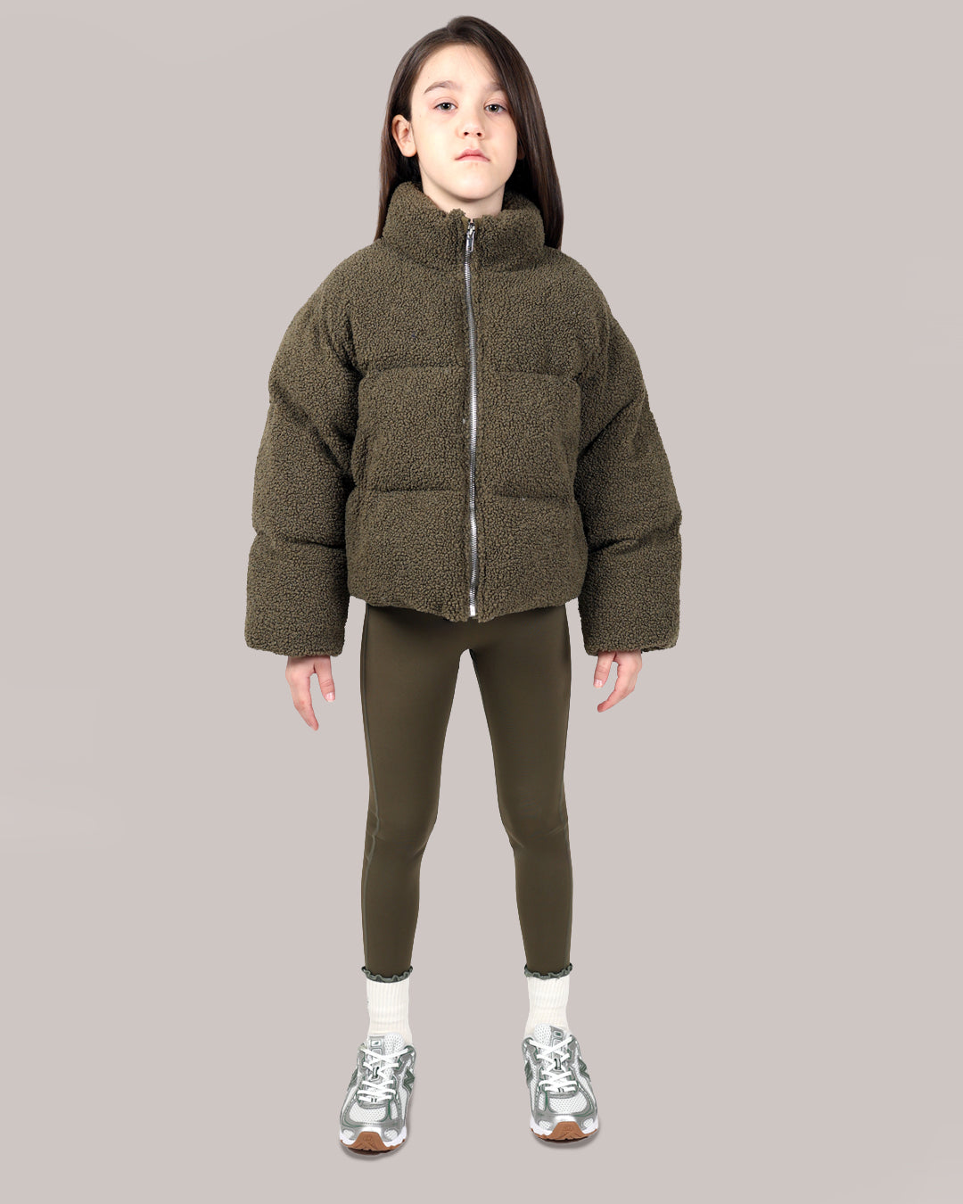 Estelle Coat - Green Olive