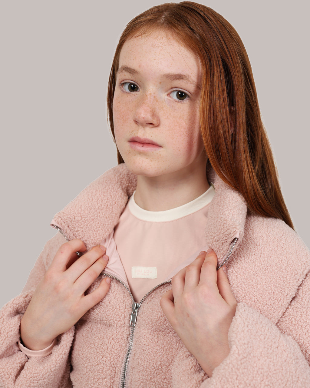 Stella Long Sleeve Top - Vintage Pink